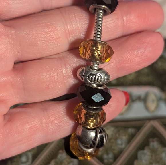 Pittsburgh Steelers charm necklace - Picture 6 of 9